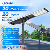 Lampe solaire LED extérieure à détecteur de mouvement Yangzhou 60W 80W 100W 120W IP66, éclairage commercial, paysage, hôtel, jardin, projet