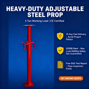 Ponteggio Resistente per Costruzioni <span class=keywords><strong>con</strong></span> Puntelli Metallici e Supporti per Creare una Piattaforma di <span class=keywords><strong>Lavoro</strong></span> Sicura per Edifici Ospedalieri - Product Image 3