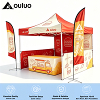Carpa Plegable Impermeable Personalizada de 3x3m para Ferias Comerciales, Económica, con Marco de Aluminio para Exteriores, Impresión por Sublimación de Calor en Oxford, para Interiores