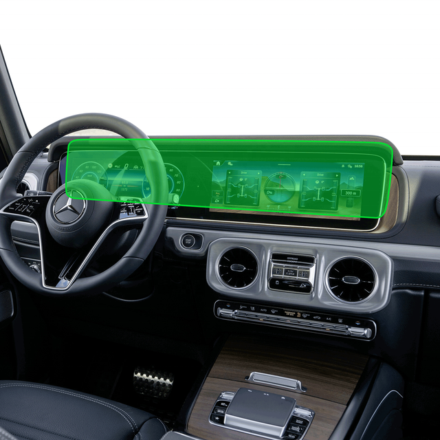 For Mercedes benz G-Class G350 G500 AMG G63 Dashboard Navigation Monitor 9H 3D Anti-Scratch Tempered Glass Car Screen Protector