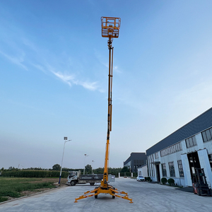 Plataforma Elevadora Hidráulica Tipo Araña, Telescópica, Articulada, Remolcable, de 10-20m de Altura, Precio de Fábrica - Product Image 4