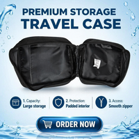 Sac organisateur électronique en tissu Oxford imperméable haute densité pour les voyages, avec plusieurs poches et grande capacité