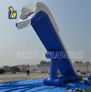 เรือยอชท์สไลด์ Inflatables เกมน้ำ/สไลด์พองที่กำหนดเองสำหรับเรือยอชท์/ ครุยเซอร์,ภาพนิ่งน้ำสูงในทะเล W3060 - Product Image 3