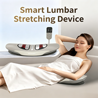 Masseur lombaire intelligent à télécommande avec thérapie chauffante apaisante et dispositif de décompression vertébrale par traction d'air