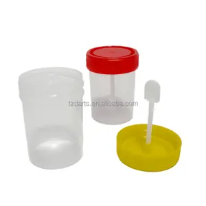 UC-PP10030 30ml dùng một lần nhựa Mẫu container nhựa nước tiểu mẫu bộ sưu tập phổ Lọ 30ml nước tiểu container