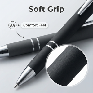 Bolígrafo de Metal con Pantalla Táctil Suave, Personalizable con Logotipo, Bolígrafo de Aluminio con <span class=keywords><strong>Punta</strong></span> de Bola para Promoción, Tinta Negra, <span class=keywords><strong>Punta</strong></span> de 1.0 mm, UV/Láser - Product Image 3