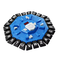 Jeu de société éducatif familial 2026 Word Puzzle avec minuteur à affichage numérique, défi 24 lettres, 2 modes, rythme rapide