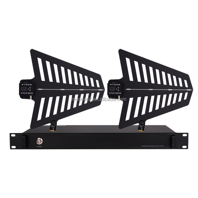 Microphone signal Booster Wireless Mic Systems Distributor Antene Distributed Antenna System 10 Channels