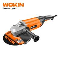 WOKIN 851602 Outils électriques industriels 18a 2400w Meuleuse d'angle portable à vitesse variable