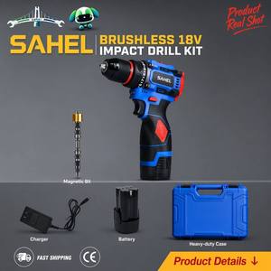 <span class=keywords><strong>Perceuse</strong></span> sans fil professionnelle 12V/21V sans balais, mandrin rapide 1/4 pouce, <span class=keywords><strong>visseuse</strong></span> électrique (corps uniquement) pour batterie <span class=keywords><strong>Makita</strong></span> 18V - Product Image 1