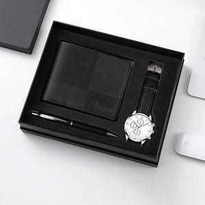 Juego de Regalo Empresarial Personalizado IStapromo para Hombre: Reloj de Cuarzo, Gafas de Sol, Cinturón y Cartera - Diseño Exquisito Hecho a Mano en Cuero PU - Product Image 4