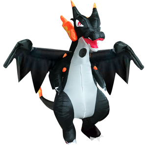 Inflatable <strong>Charizard</strong> Fire Dragon Mascot Costume 2M for Sale - Product Image 3