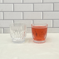 Verre à whisky transparent de haute qualité, nouveau design, 200 ml, 250 ml, emballage personnalisé tendance pour whisky, vin, bière, cadeau, décoration de la maison