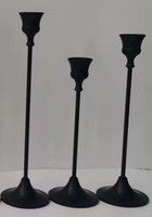 Bestseller kleiner Kerzenständer aus Metall schlankes Design einzigartige handgefertigte Messing-Bearbeitung dekorative Beleuchtung für Haus und Hotel