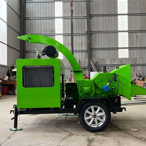 Machines de déchiquetage de bois à haute productivité Déchiqueteuse industrielle mobile Déchiqueteuse de bois Moteurs diesel Déchiqueteuse de bois de grand diamètre - Product Image 4