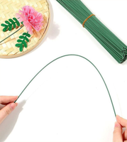 Batang Kawat Besi Ramah Lingkungan YP 40 cm untuk Bunga Buatan, Pita Bunga Dekoratif, Batang Bunga - Penggunaan Dalam/Luar Ruangan