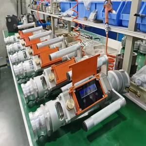 Meclube fabrika fiyat taşınabilir elektronik debimetre alüminyum yağ boşaltma türbin akış ölçer 220V çalışma gerilimi - Product Image 4