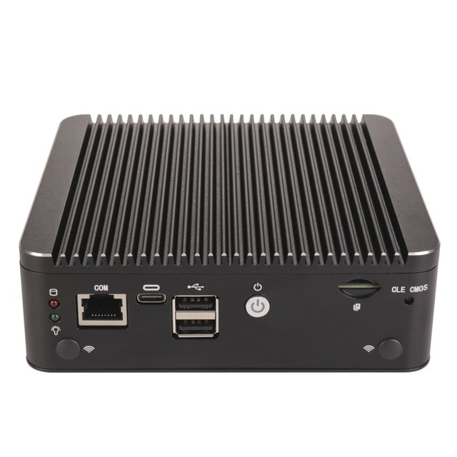 Eip Mini PC Industrial Control Host Intel N100/N150 12th Gen CPU Soft Router DDR4 4 Net Card 2.5G Fanless Low-Power Stock