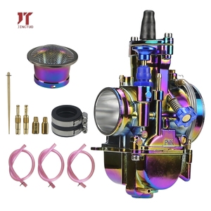 Carburateur de Course Moto <span class=keywords><strong>PWK</strong></span> <span class=keywords><strong>21</strong></span> 24 26 28 30 32 34mm ATV UTV pour Hon Da Mi Kuni Ya Maha Kei Hin avec Filtre à Air et Gicleurs - Product Image 1