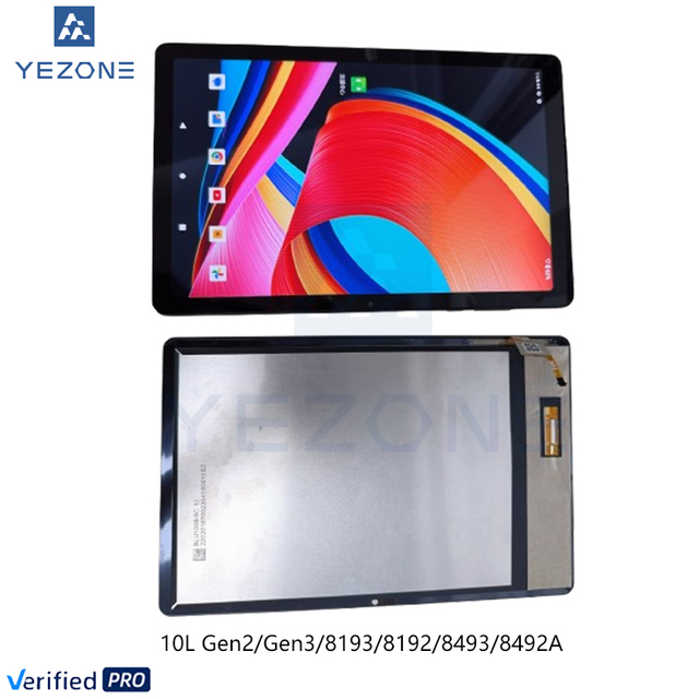 Tablet Screen for TCL 10L Gen2 Gen3 8193 8192 8493 8492A Tablet LCD Assembly Original for TCL Pantalla LCD De Tableta
