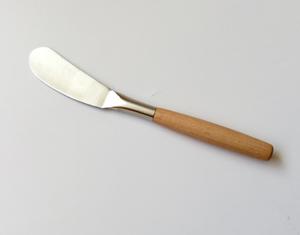 Set di utensili da cucina in acciaio inossidabile prezzo all'ingrosso coltelli da formaggio tagliere con coltello con manico in legno - Product Image 2