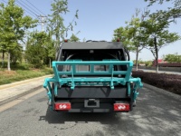 Camion à ordures compacteur diesel 4x2 à transmission manuelle avec moteur et boîte de vitesses, norme d'émission Euro 3