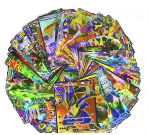 Chất lượng cao 100 cái/hộp Poke Mon Mega GX giấy chơi thẻ 100% thẻ trò chơi lành mạnh cho trẻ em - Product Image 5