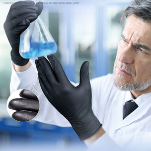 Anboson Mayorista Grueso Desechables Para Examen Desechable Caja De Nitrilo Guantes Azul Medicos Negro Guantes De Nitrilo - Product Image 5