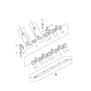 Kualitas baik untuk Land Rover Rocker Shaft 300Tdi Land Rover Defender dan Discovery 1 ERR4848 - Product Image 2