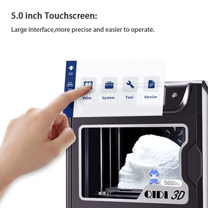 Imprimante 3D industrielle QIDI X-MAX 2 améliorée, grande taille 300x250x300mm, avec écran tactile et système de nivellement automatique, conception Core-XY fermée - Product Image 2