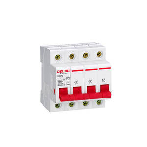 Interruptores de Circuito Delixi DZ47G Monofásicos 2P/1P Trifásicos 3P/4P Cuatro Cables (25A/32A/40A/63A/125A/100A) - Product Image 4