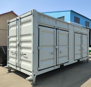 Conteneur de stockage préfabriqué en acier Corten 20 pieds/40 pieds, unité de stockage portable, conteneur sec personnalisable - Product Image 5