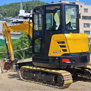 Mini-excavatrice sur chenilles très populaire de marque supérieure, SY35U, 3,5 tonnes, conforme aux normes EPA et capacité de la benne de 0,12 m³ - Product Image 6