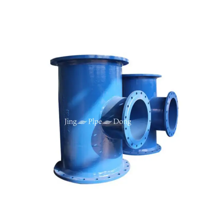 Hot sale Ductile Iron Flange Pipe Fittings dn200 dn300 dn500 dn150 for Pipe Connection in stock
