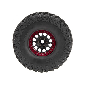4 Cái 1.9 Inch Bánh Xe Hợp Kim Nhôm & Lốp Cao Su <span class=keywords><strong>Kit</strong></span> Cho 1/10 <span class=keywords><strong>RC</strong></span> Rock Crawler TRX-4 Axial SCX10 90046 D90 Voodoo KLR - Product Image 6