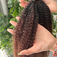 Extensions de cheveux bouclés crépus Blend Hair 24 pouces OT1B-30-27 Ombre – Vente en gros directe usine