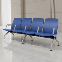 Banc public extérieur de luxe de haute qualité, chaise d'aéroport, banc d'attente, banquette, salle d'attente de bureau, chaises d'aéroport