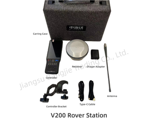 สวัสดี V200 GNSS RTK พร้อม IMU และ1408ช่องสำรวจอุปกรณ์ GPS RTK - Product Image 1