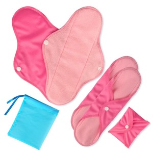 Soft Breathable Waterproof Microfiber Reusable Sanitary Pads Panty Liner Absorption OEM ODM Service Bulk Wholesale Factory - Product Image 1