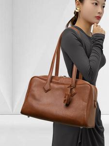 New High Quality Women Messenger Bags for Women Genuine Leather Handbags Crossbody Bags Ladies Shoulder Bags <b>Tote</b> Top-handle - Product Image 3