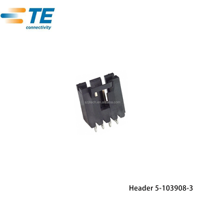Connettori TE 5-103908-3, Connettori rettangolari per interconnessioni, Serie AMPMODU <span class=keywords><strong>MTE</strong></span> con pin maschio - Product Image 6