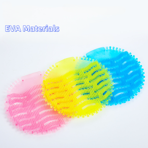 Logo personnalisé imprimé disponible en gros coussinets de tamis d'urinoir en plastique EVA pour toilette - Product Image 2