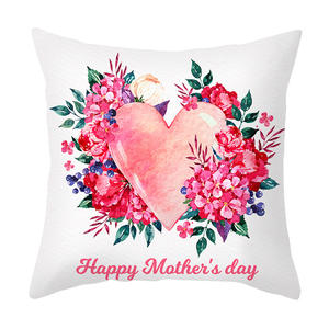 Housse de coussin pour la fête des mères, girafe, fleurs, <span class=keywords><strong>amour</strong></span>, <span class=keywords><strong>citation</strong></span> inspirante, lettrage, housse de coussin pour cadeaux de maman - Product Image 4