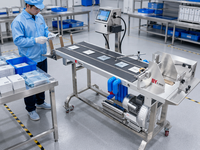 Système d'alimentation automatique à friction haute vitesse iFeeder 220V pour la séparation des sachets d'emballage flexible, le codage et le comptage par lots