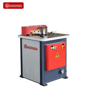 New Fixed QF28Y 4 x 250mm Aluminium Notching Machine for Cutting Angle Steel and Plate with good price