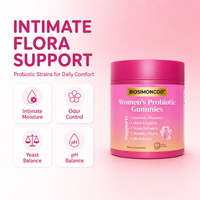 Gummies Probiotiques pour Femmes Soutien Équilibre pH Intime Flore Vaginale 60 Unités Ananas Vente en Gros