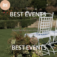 Chaises pliantes en métal antique durables pour jardin, chaises de patio extérieures
