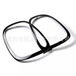 Anillo embellecedor de faros delanteros Bmw 51137300589 51137300631 para Mini Cooper F55 F56 F57 2014-2021, instalación con cinta adhesiva - Product Image 1