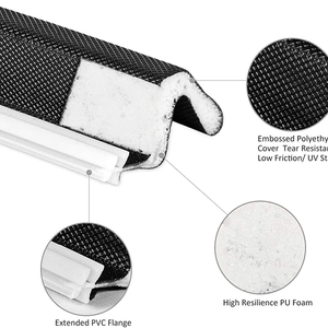 Tira de Sellado de Espuma de PU en Forma de V al por Mayor, Tira de Sellado de Espuma de PU Antipolvo para Puertas Corredizas/<span class=keywords><strong>Aluminio</strong></span> - Product Image 2