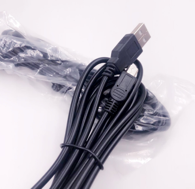 PS3 Data Cable 1.8m Anti-interference Charging Cable USB Power Cable
